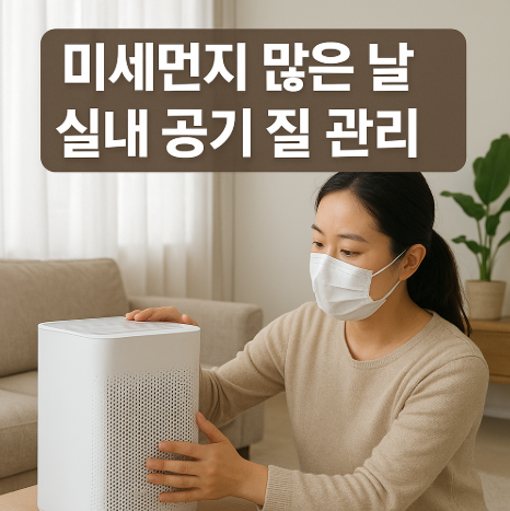 미세먼지많은날실내공기질관리