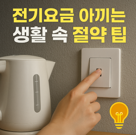 전기요금 아끼는 꿀팁
