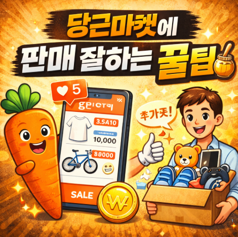 당근마켓에물건잘파는법